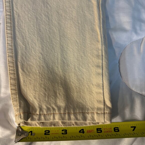 Levis 512 Vintage Size 0 Inseam 26 inches Tapered Made in USA 1994 - Picture 9 of 11